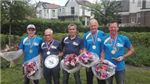Het Evezet Trabucco Fishing Team van de Karper wordt 1e.